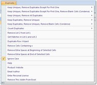 Excel Unique & Duplicate Data Remover screenshot